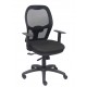 Silla Jorquera malla negra asiento bali negro con trasla